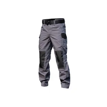 Casual Straight Leg Cotton Blended Fabric Cargo Pants