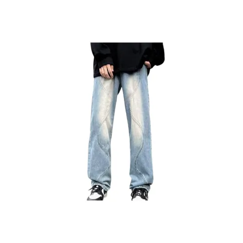 Casual Loose Straight Leg Jeans Women