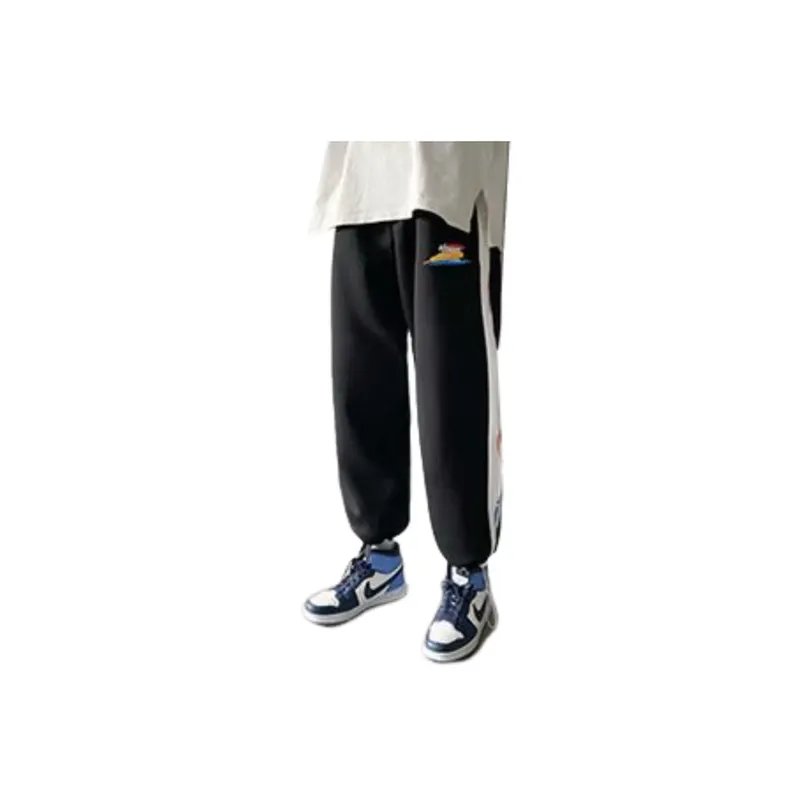 Sports Loose Knit Sweatpants-2