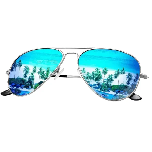 Retro Geometric Sunglasses Unisex