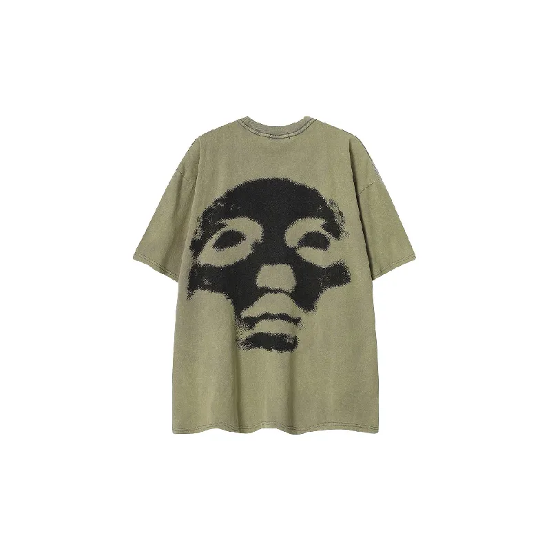 Casual Loose 100% Cotton T Shirt-5
