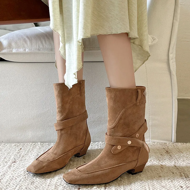 Simple Plain Chelsea Boot-2