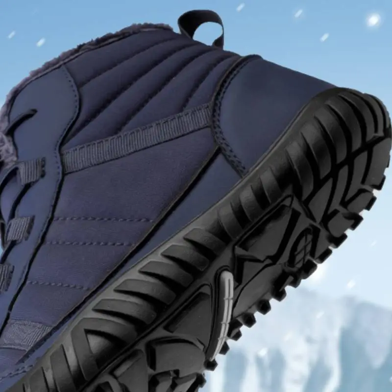 Warming Waterproof Hiking Shoes-4