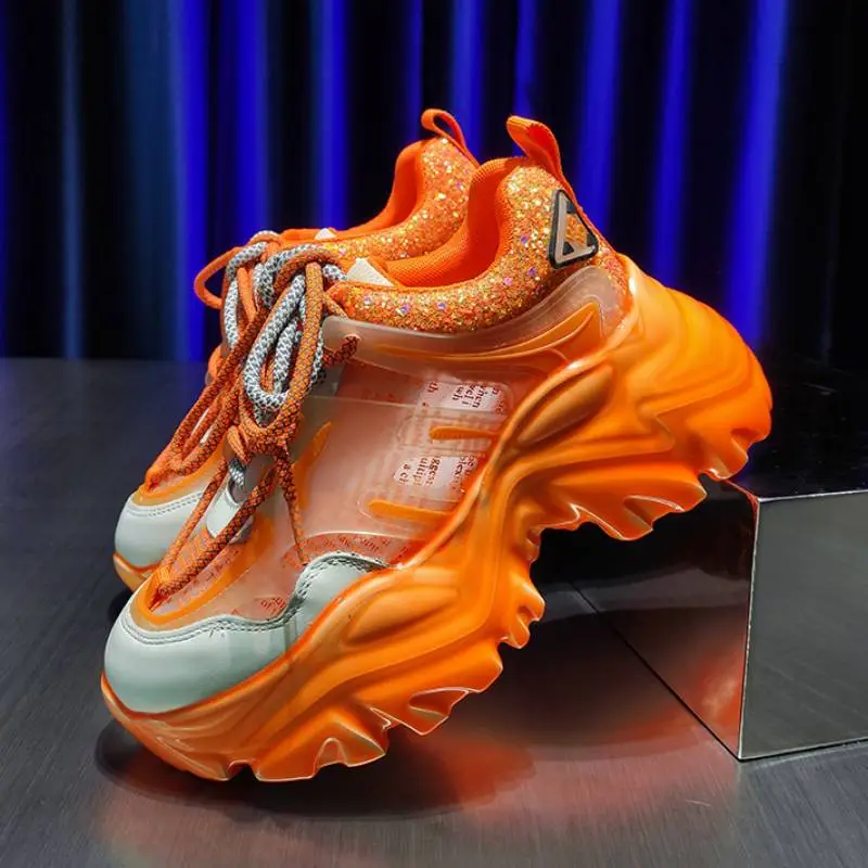 Casual Sporty Chunky Sneakers-10