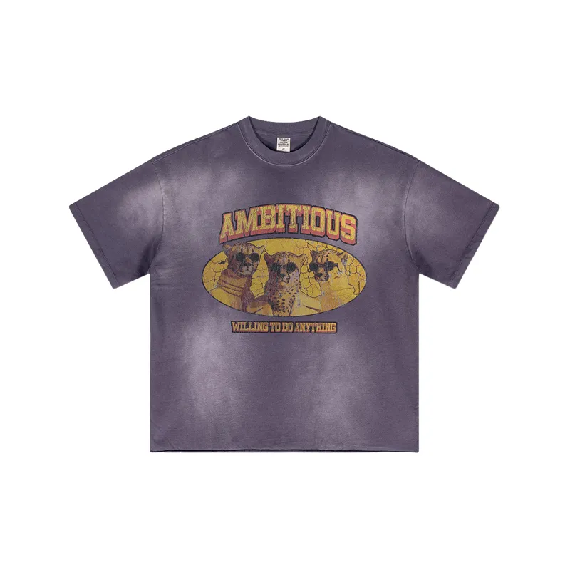 Street Loose 100% Cotton T Shirt