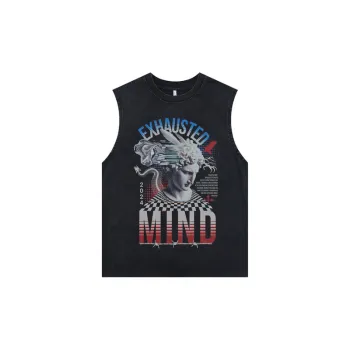 Punk Art Print Vest