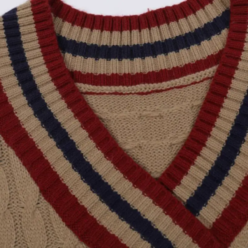 Loose Casual Acrylic Fibres Sweater-2