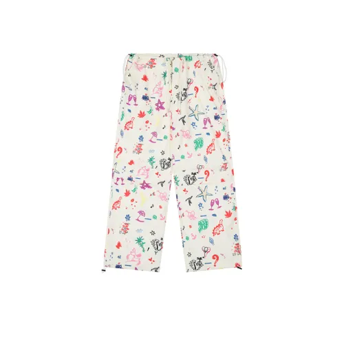 Cartoon Hand-Painted Graffiti Casual Pants