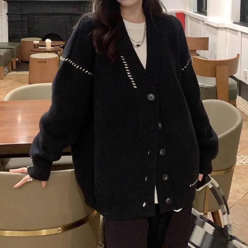 Basics Simple Sweater Women-1