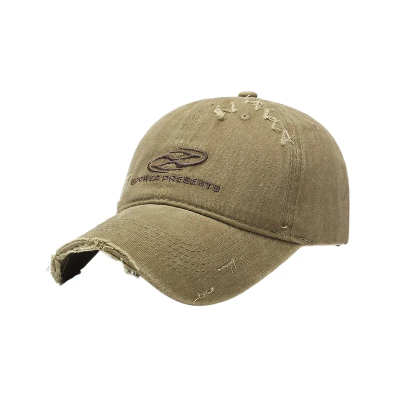 Street Distress Peaked Cap-0