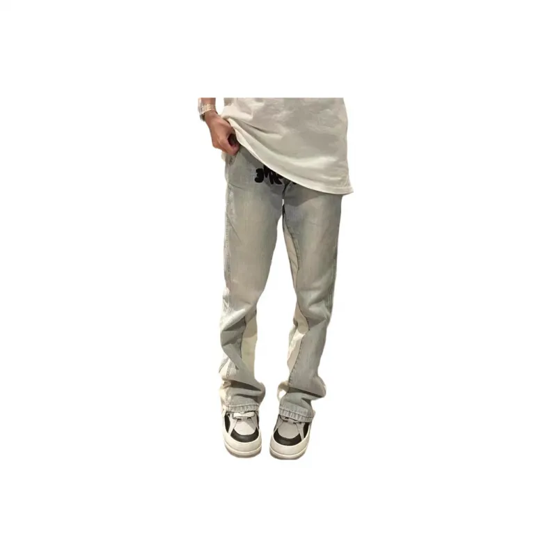 Fashionable Loose Jeans-0