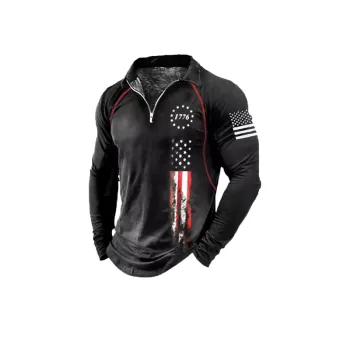 Fashion Zipper Polo