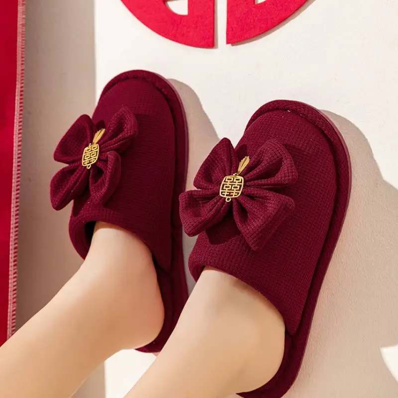 Plain Warm Slippers / Home Slippers-6