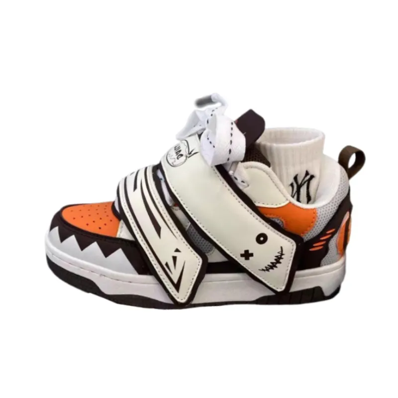 Niche Ghost Face Bread Shoes