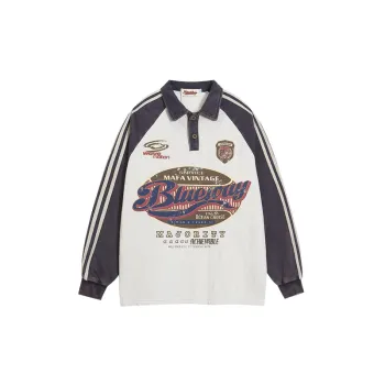 Retro Contrast Color Polo