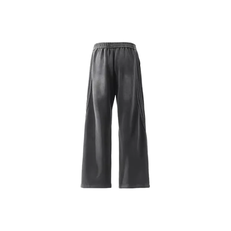 Casual Loose Straight Leg Casual Pants-1