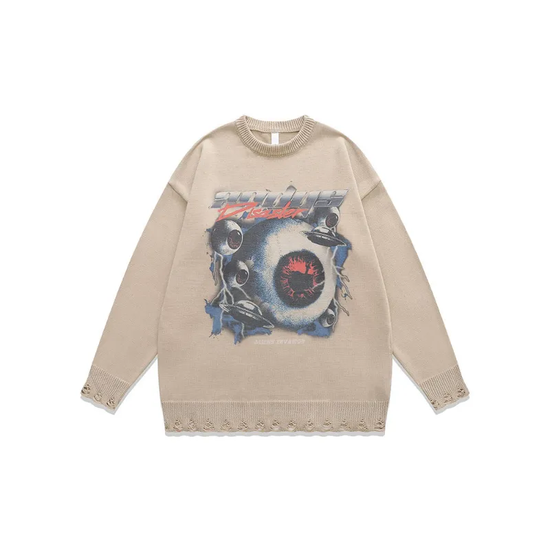 Retro Crewneck Sweater-3