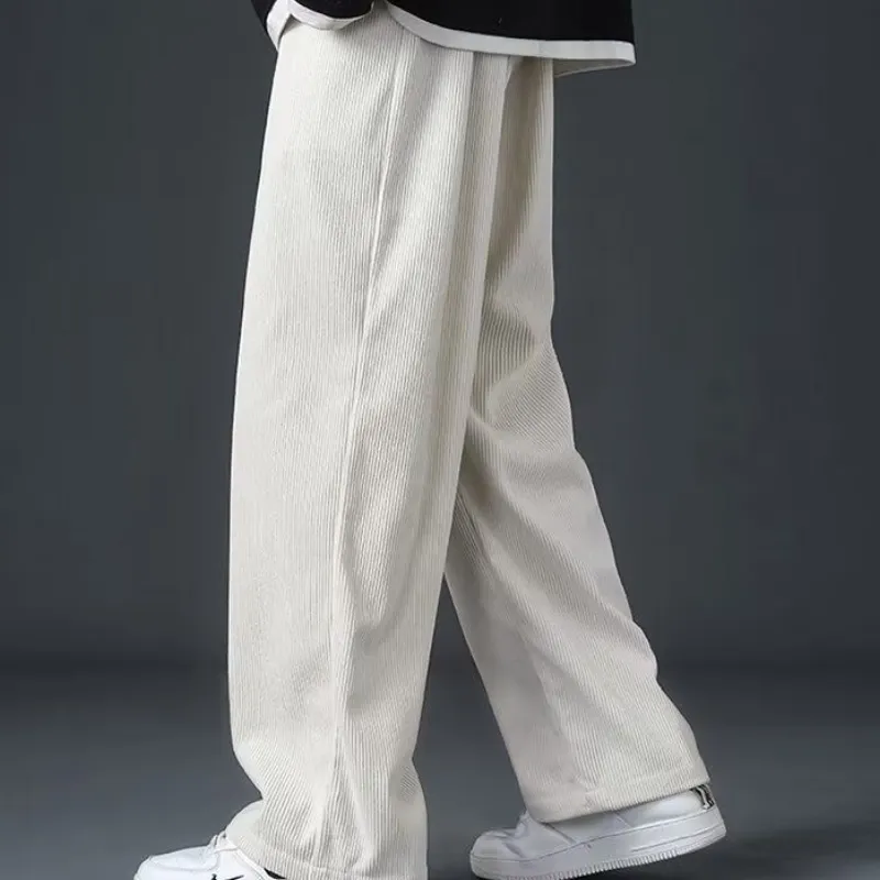 Loose Simple Casual Pants-15