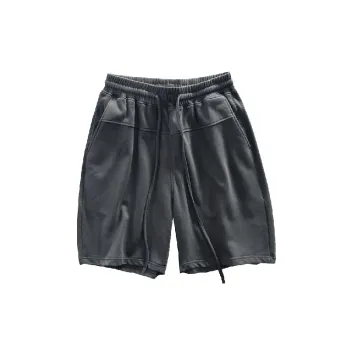 Casual Loose Cotton Blended Fabric Sports Shorts Unisex
