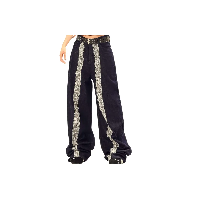 Retro Loose Cotton Blended Fabric Casual Pants-2