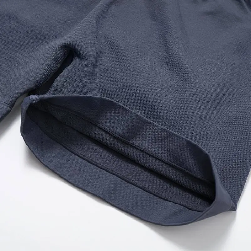 Plain Casual Sports Shorts Women-7