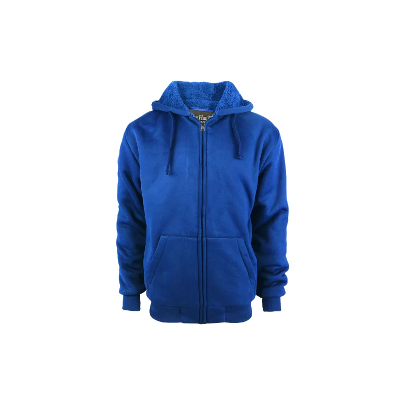 Retro Plain Cotton Sweatshirt Unisex-6