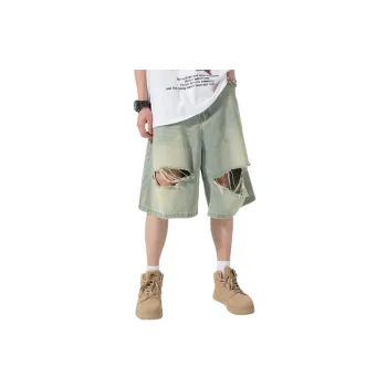 Fashionable Loose Baggy Denim Shorts