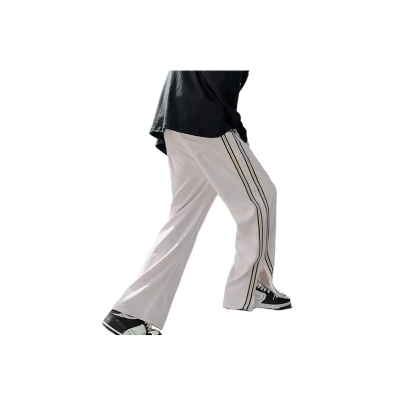 Retro Side Stripe Casual Sweatpants-5