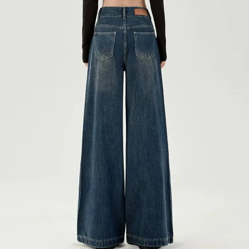 Loose Retro Jeans Women-3