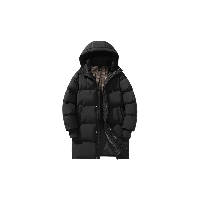 Casual Simple Blended Synthetic Fabrics Quilted Jacket-4