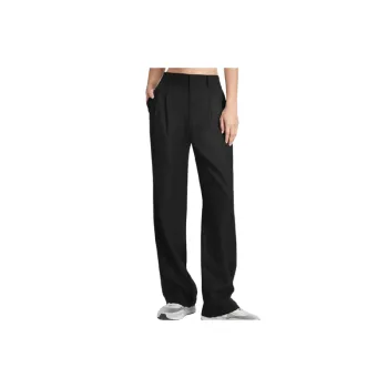 Simple Basics Gauze Suit Trousers Women