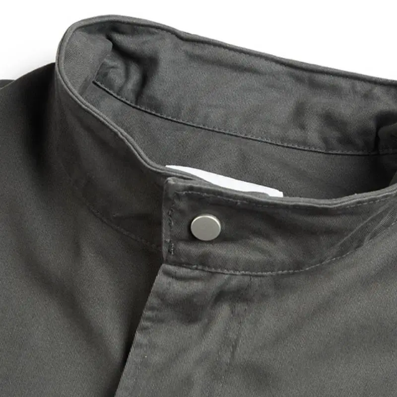 Simple Washed Jacket-4