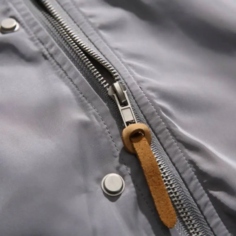 Retro Loose Casual Motorcycle Jacket-2