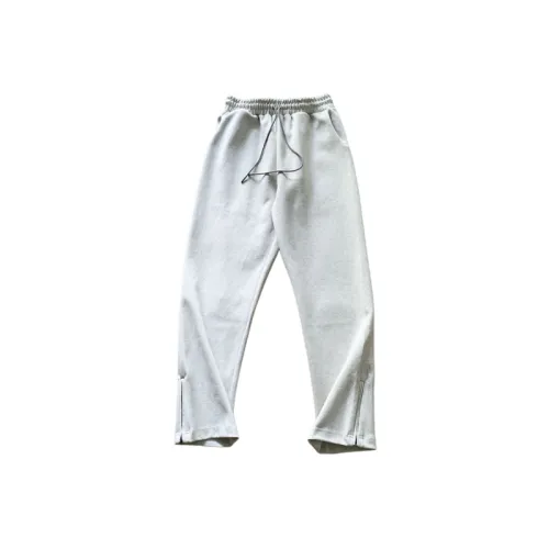 Double-sided Solid Color Zipper Pants