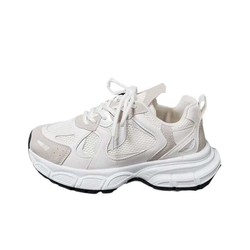 Retro Breathable Chunky Sneakers-0