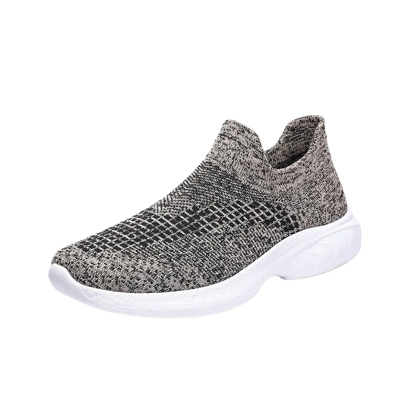 Simple Breathable Slip On Shoes-1