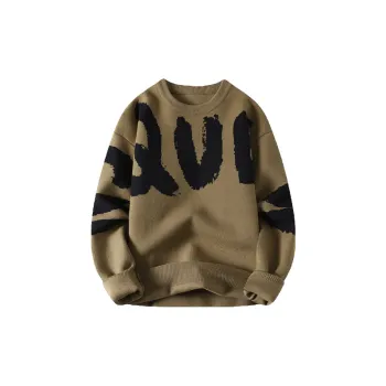 Fashionable Letter Sweater