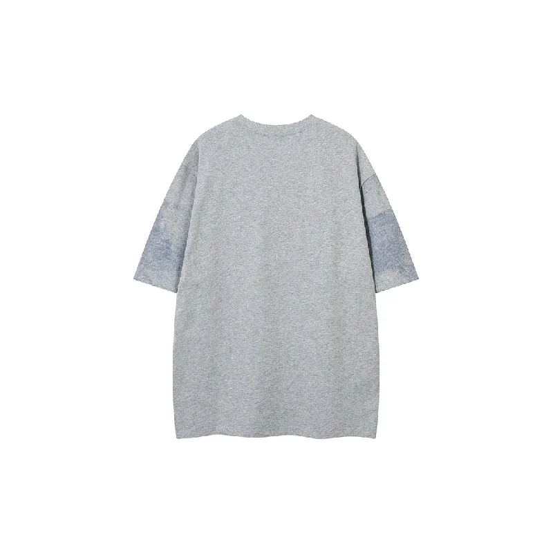 Street Loose 100% Cotton T Shirt-1