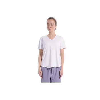Sporty Plain High Density Quick Drying Fabric T Shirt Women