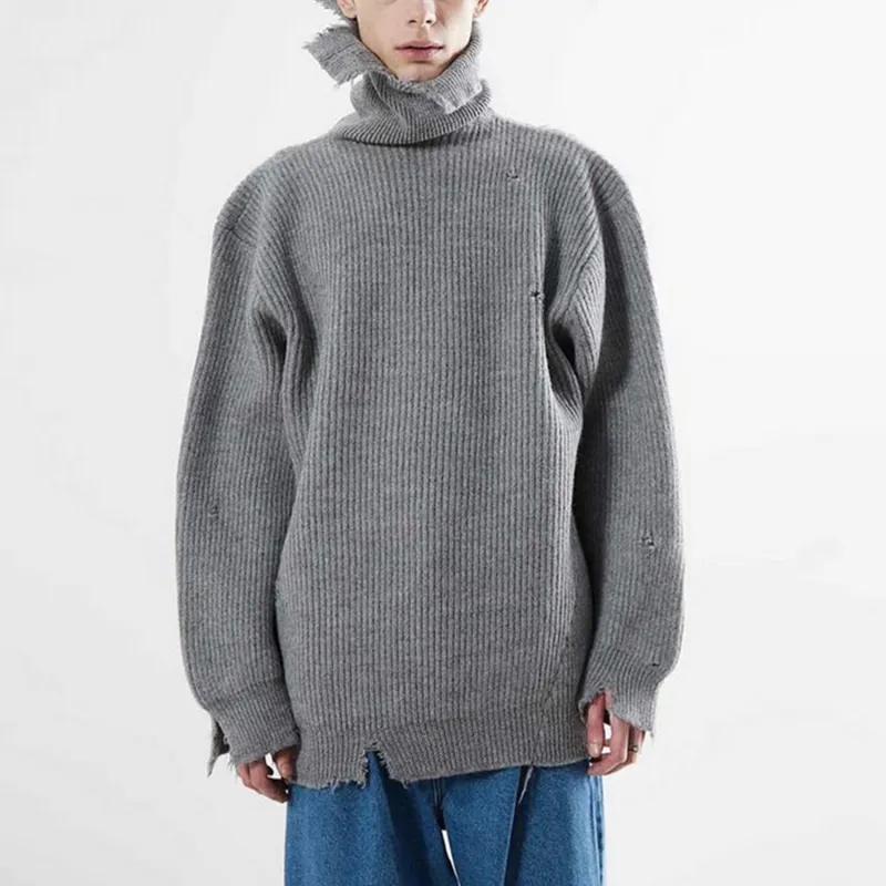 Street Ripped Sweater-2