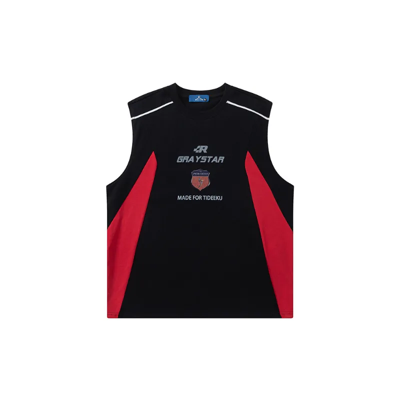 Retro Trendy Couple Loose Vest-4