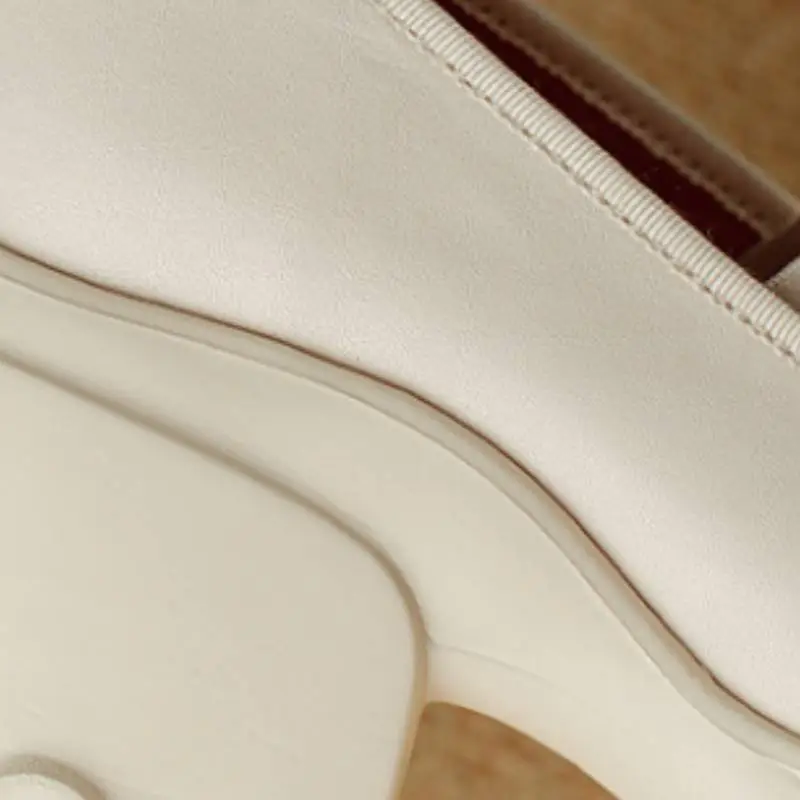 Fashionable Bow Mary Jane Shoes-4