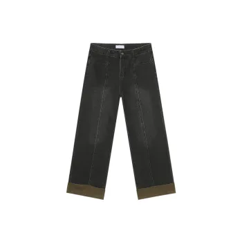 Fashionable Straight Leg Jeans Women