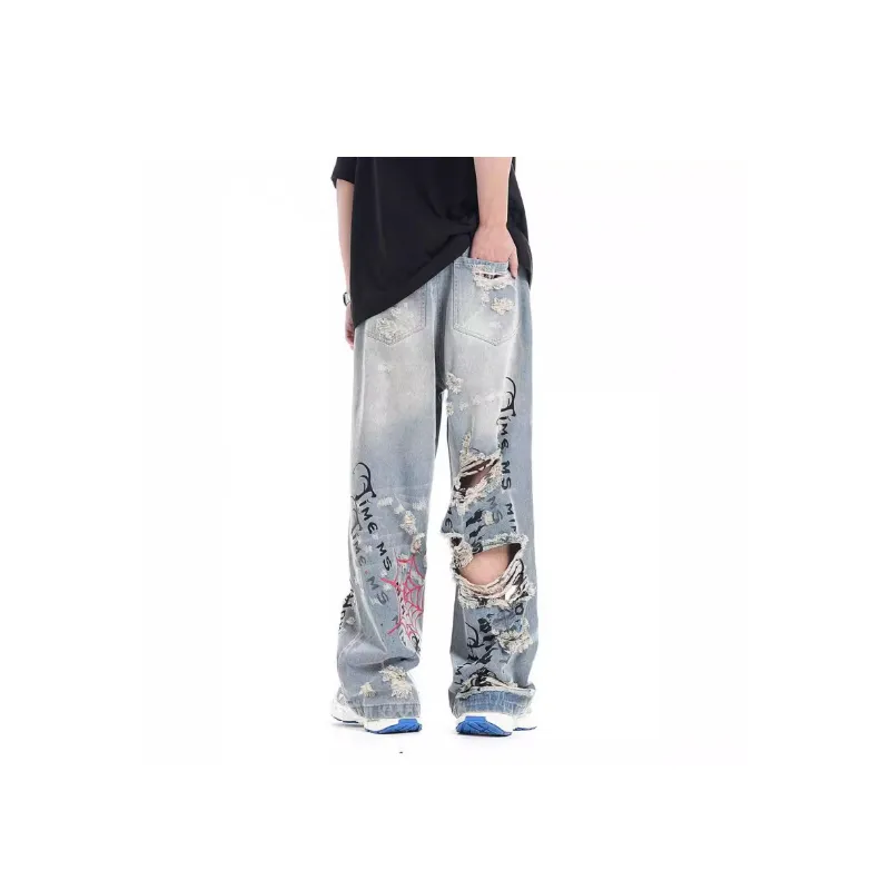 Street Loose Jeans-3