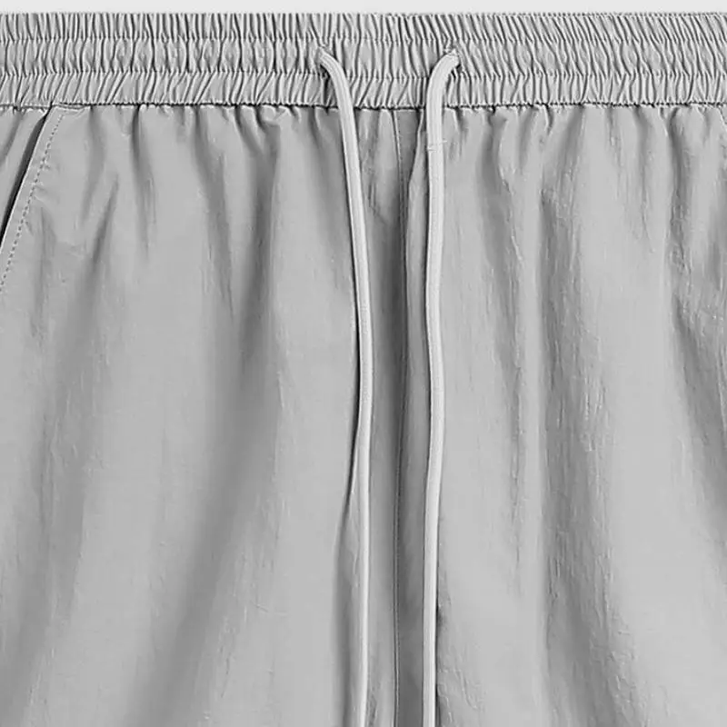 Fashionable Loose Nylon Casual Pants-11