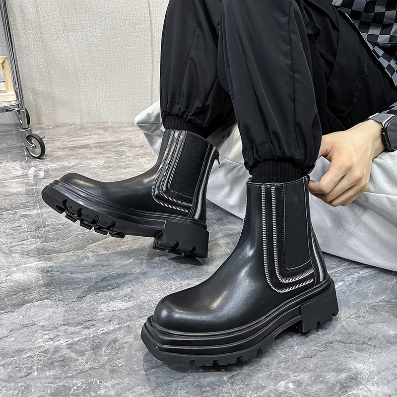 Casual Fashion Chelsea Boot-1