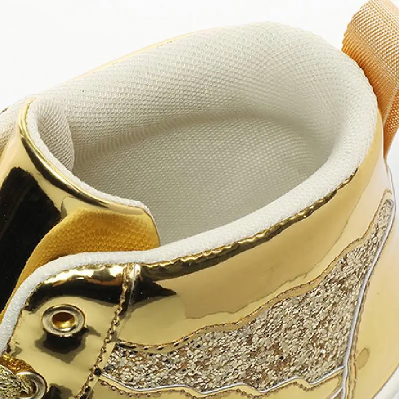 Casual Sequins Stylish Skateboarding Shoes-4
