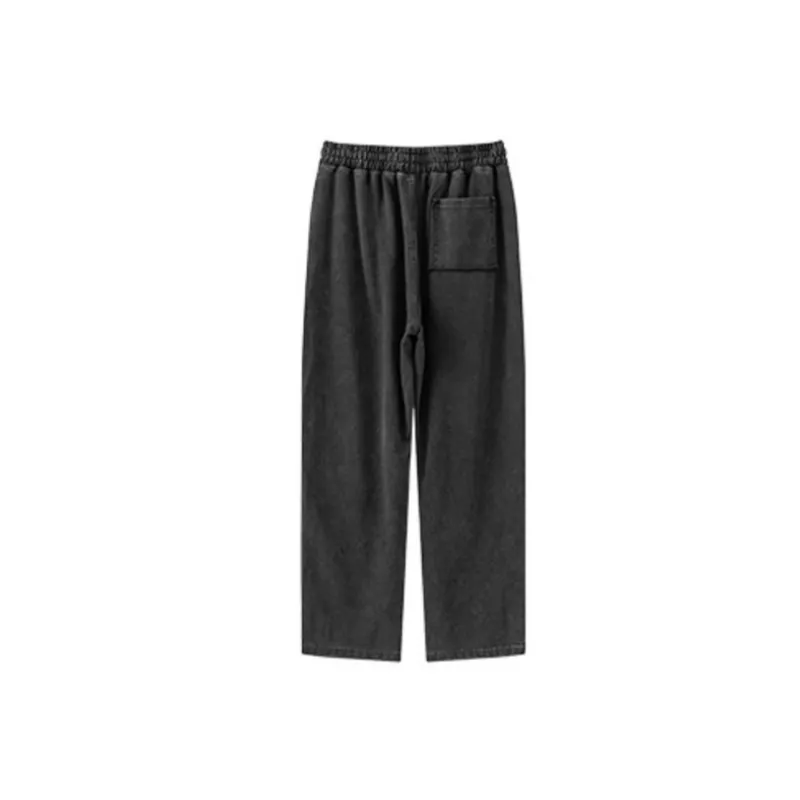 Loose Fashion Knit Sweatpants-1