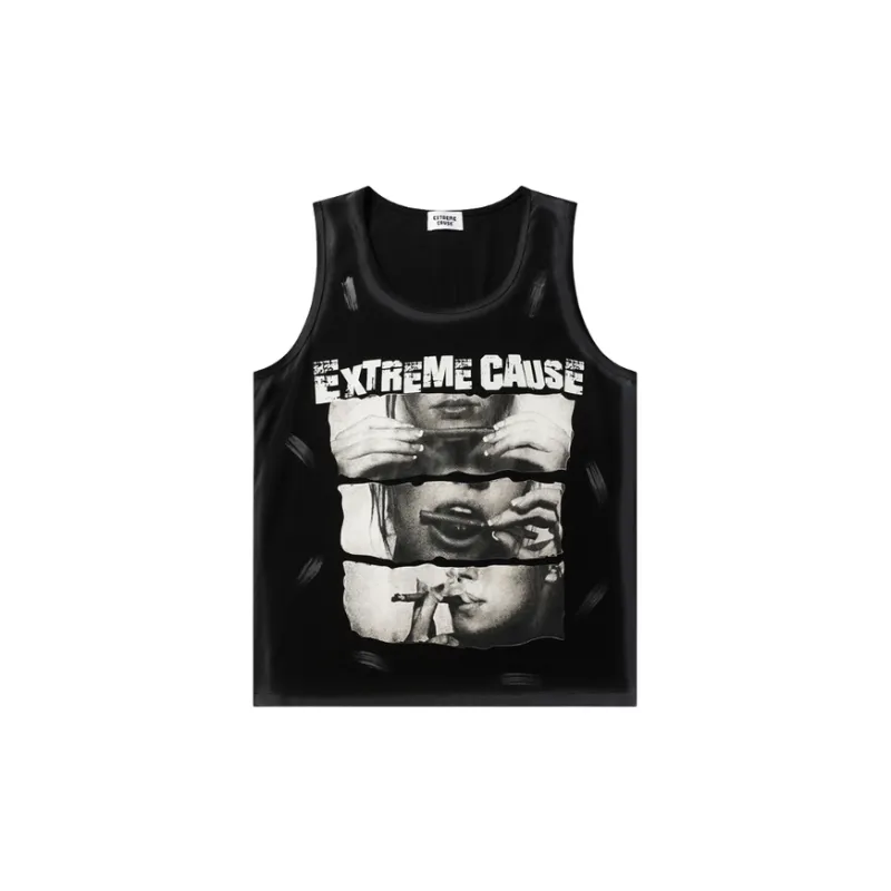 Punk Wasteland Characters Printed Casual Undershirt-4