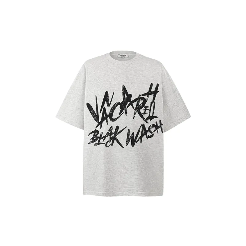 Retro Casual Denim T-Shirt-4